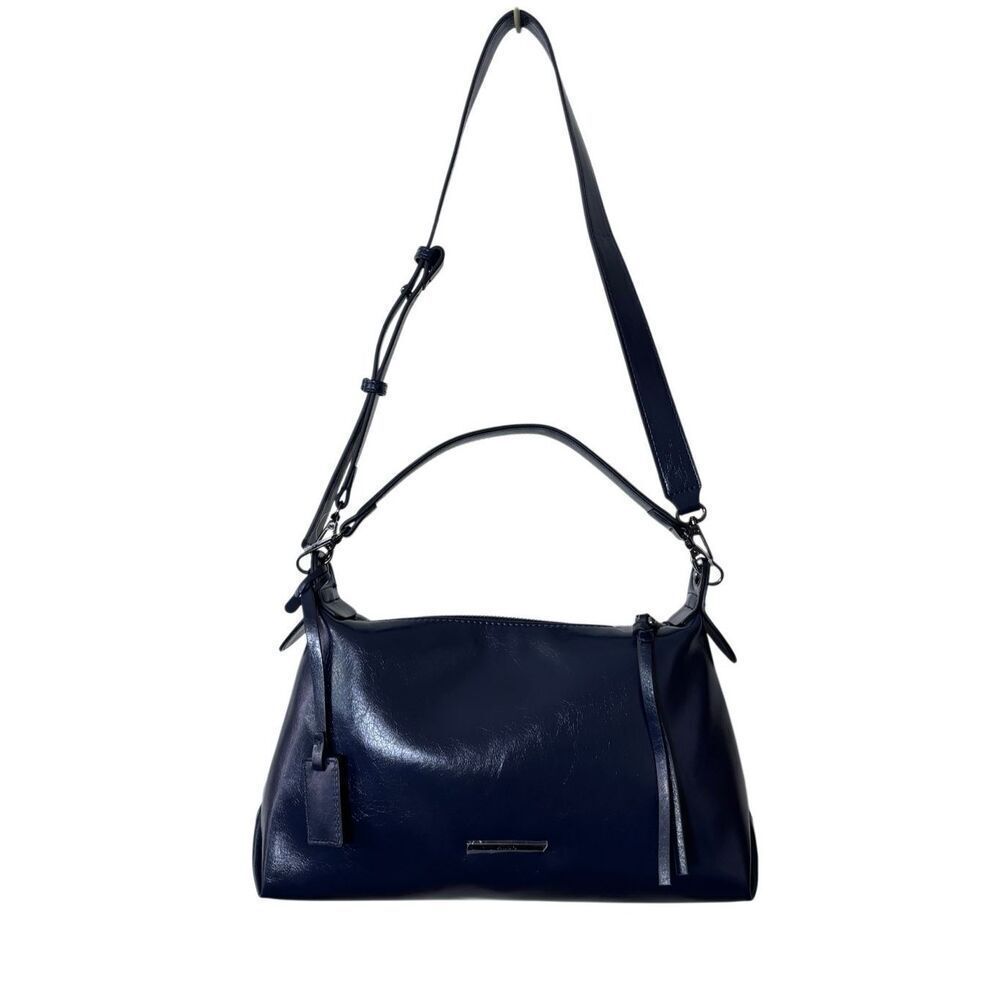 Aldo Boho Shoulder Crossbody Bag Blue New
